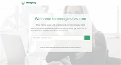 Desktop Screenshot of omeglesites.com